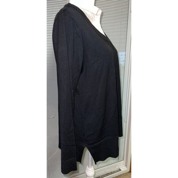 Cable & Gauge White Collar Women Tunic -- Large - Picture 7 of 10